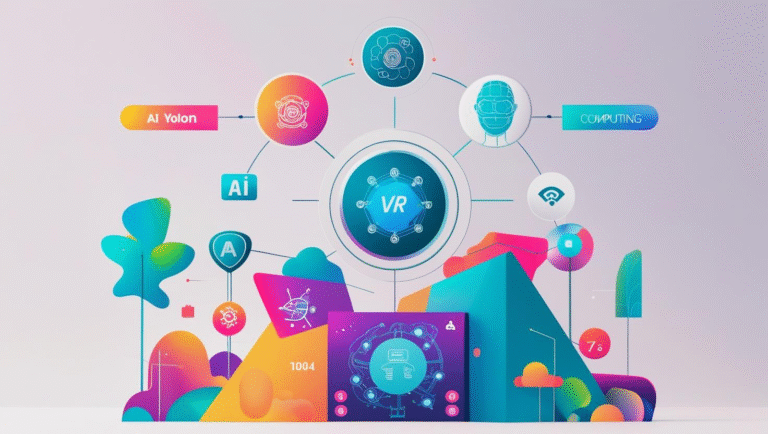 Tech Updates June 30 2025 – Illustration showing 7 breakthrough innovations in AI, energy, healthcare, and quantum computing.