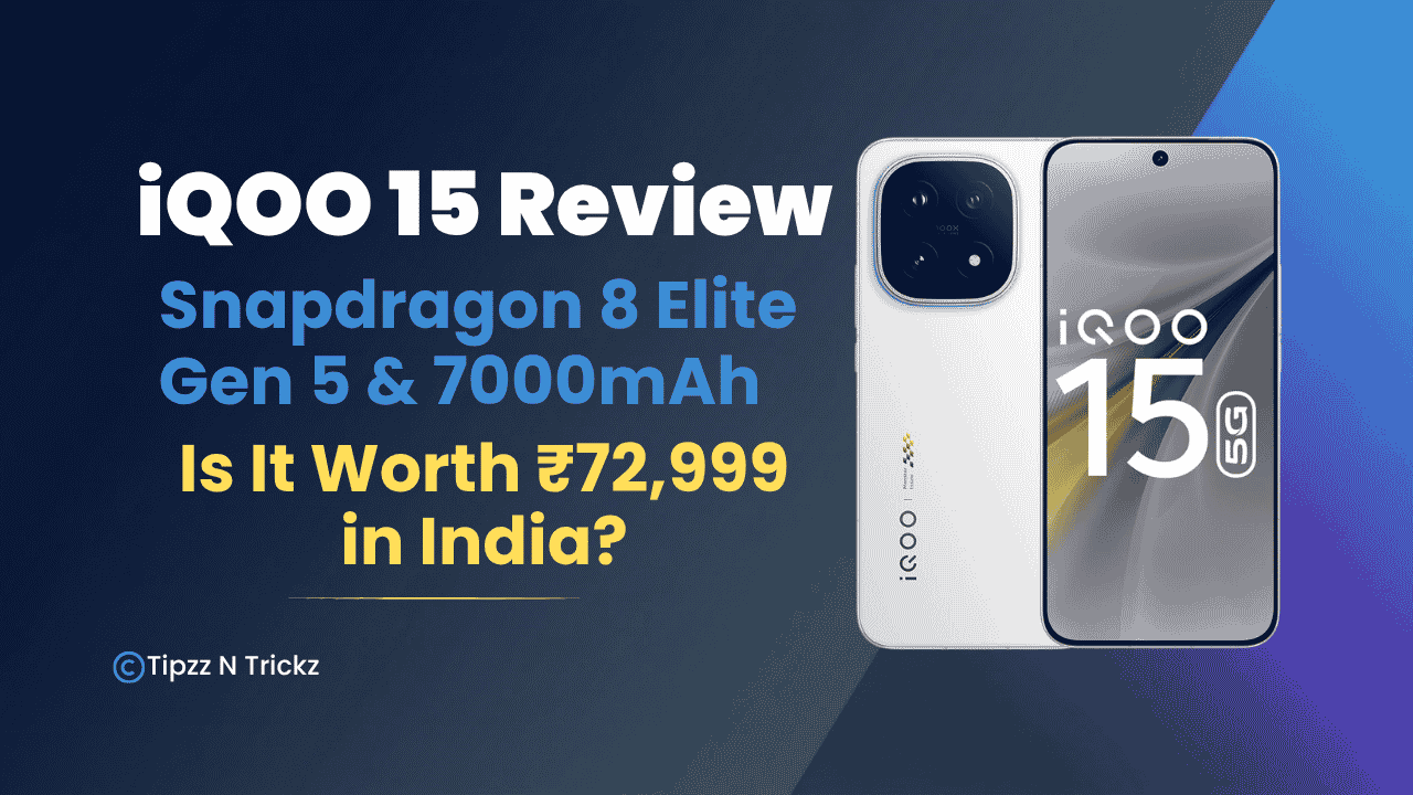 iQOO 15 review smartphone