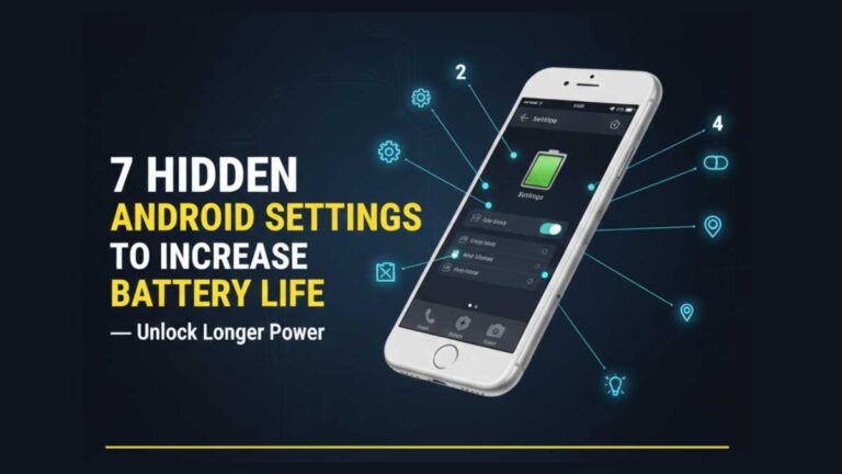 Hidden Android settings to increase battery life with tips for Indian users